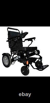 Chaise roulante électrique pliante pour personne de forte corpulence Electra 7 Heavy Duty.