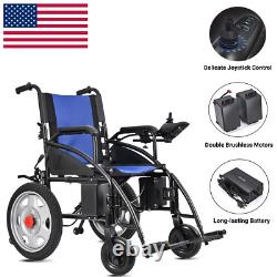 Contrôle du fauteuil roulant électrique pliable à double moteur de scooter de mobilité motorisé