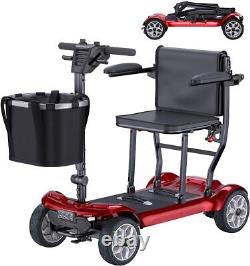 ENGWE 270W 24V 10AH Trottinette Électrique Pliable Scooter de Mobilité Fauteuil Roulant Électrique