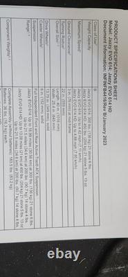 Fauteuil Roulant Électrique Heavy-Duty Pride Jazzy EVO 614 HD avec Suspension ATX, 450 lb