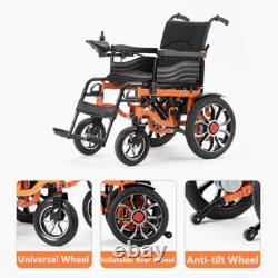 Fauteuil Roulant Électrique Intelligent Pliable Tout Terrain 4 Roues Scooter de Mobilité