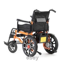 Fauteuil Roulant Électrique Intelligent Pliable Tout Terrain 4 Roues Scooter de Mobilité
