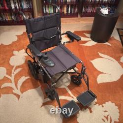 Fauteuil Roulant Électrique Léger Serianie Capacité de 300 lbs Mobilité Portable