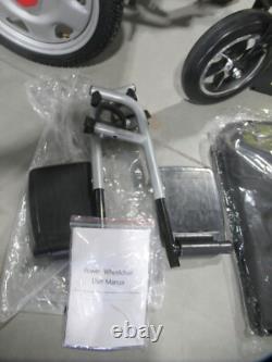 Fauteuil Roulant Électrique Pliable Léger, Moteurs Robustes de 500W 20mi JD-EW8027