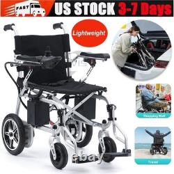Fauteuil Roulant Électrique Pliable Léger Portable Motorisé USA