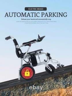 Fauteuil Roulant Électrique Pliable Léger Portable Motorisé USA