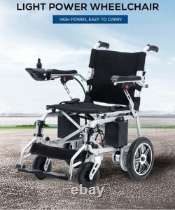 Fauteuil Roulant Électrique Pliable Léger Tout Terrain 4 Roues Scooter de Mobilité