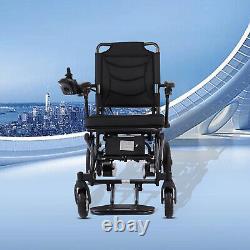 Fauteuil Roulant Électrique Pliable Pour Adultes Portable Léger Fauteuil Roulant Silencieux