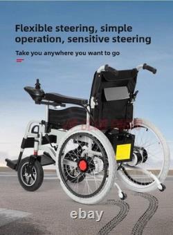 Fauteuil Roulant Électrique Pliable pour Adultes Scooter Électrique