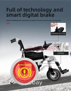 Fauteuil Roulant Électrique Pliable pour Adultes Scooter Électrique
