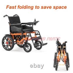 Fauteuil Roulant Électrique Pliable pour Personnes Handicapées Tout Terrain 150 kg