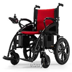 Fauteuil Roulant Électrique Pliant Tout Terrain à Deux Batteries 500W Fauteuils Roulants Heavy Duty