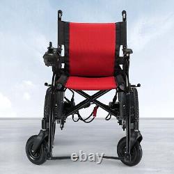 Fauteuil Roulant Électrique Pliant Tout Terrain à Deux Batteries 500W Fauteuils Roulants Heavy Duty