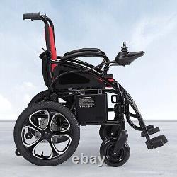 Fauteuil Roulant Électrique Pliant Tout Terrain à Deux Batteries 500W Fauteuils Roulants Heavy Duty