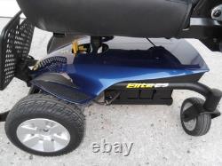 Fauteuil Roulant Électrique Portable Jazzy Elite ES avec Nouvelles Batteries 10/15/25