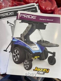 Fauteuil Roulant Électrique Pride Jazzy Air 2 avec Siège Élevable NOUVEAU SANS COUVERCLE