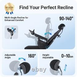 Fauteuil Roulant Électrique Reclinable Tout Terrain 4 Roues Scooter de Mobilité Pliable