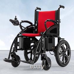 Fauteuil Roulant Électrique Tout Terrain 500W Scooter Robuste Chaises Électriques Pliables