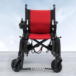 Fauteuil Roulant Électrique Tout Terrain 500W Scooter Robuste Chaises Électriques Pliables