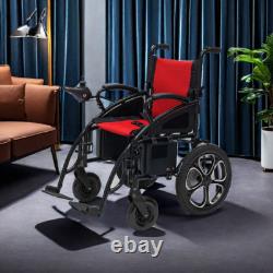 Fauteuil Roulant Électrique Tout Terrain 500W Scooter Robuste Chaises Électriques Pliables