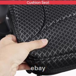 Fauteuil roulant électrique 360W léger et pliable pour adultes et seniors Noir