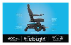 Fauteuil roulant électrique alimenté Pride JAZZY Evo 613