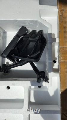 Fauteuil roulant électrique intelligent 3 en 1 et déambulateur léger avec siège