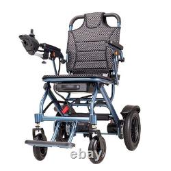 Fauteuil roulant électrique léger pliable 500W à double mode de propulsion