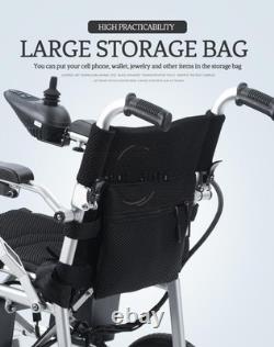 Fauteuil roulant électrique léger pliable aide à la mobilité fauteuil roulant motorisé USA