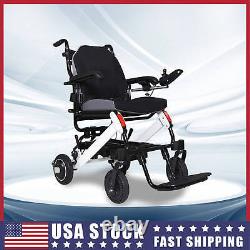 Fauteuil roulant électrique léger pliable avec contrôle à distance, fauteuil roulant électrique de mobilité