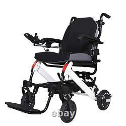 Fauteuil roulant électrique léger pliable avec contrôle à distance, fauteuil roulant électrique de mobilité