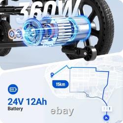 Fauteuil roulant électrique léger tout terrain scooter de mobilité pliable pour avion