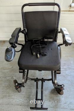 Fauteuil roulant électrique motorisé pliable et de voyage, scooter fauteuil roulant automatique