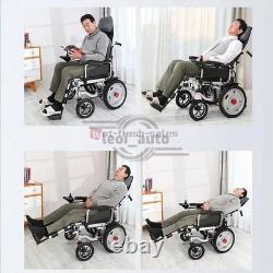 Fauteuil roulant électrique motorisé pliable et portable scooter fauteuil roulant automatique