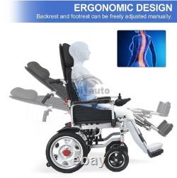 Fauteuil roulant électrique motorisé pliable et portable scooter fauteuil roulant automatique