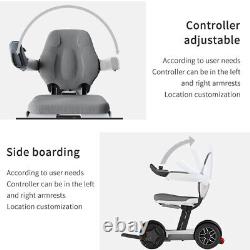 Fauteuil roulant électrique pliable 24V 20Ah Scooter de mobilité pour personnes âgées Chaise roulante de voyage