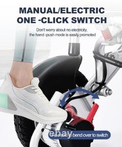 Fauteuil roulant électrique pliable 500W 12Ah batterie lithium portable de voyage mobilité