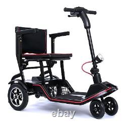 Fauteuil roulant électrique pliable et léger en plumes jusqu'à 37 lb