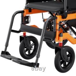 Fauteuil roulant électrique pliable intelligent 2250W 24A scooter de mobilité tout terrain