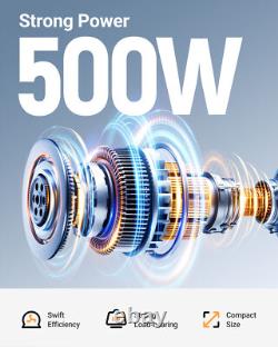 Fauteuil roulant électrique pliable intelligent avec une capacité de 330 lbs, scooters tout terrain