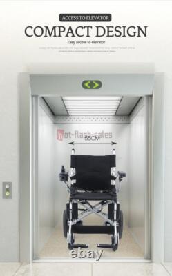 Fauteuil roulant électrique pliable intelligent scooter de mobilité tout terrain