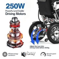 Fauteuil roulant électrique pliable intelligent tout terrain 4 roues scooter de mobilité