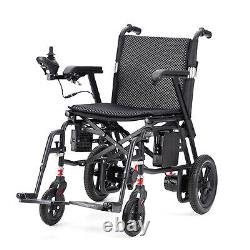 Fauteuil roulant électrique pliable intelligent tout terrain à 4 roues scooter de mobilité