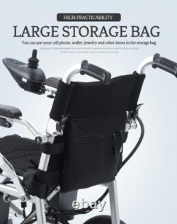 Fauteuil roulant électrique pliable intelligent tout terrain à 4 roues scooter de mobilité