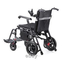 Fauteuil roulant électrique pliable intelligent tout terrain à 4 roues scooter de mobilité