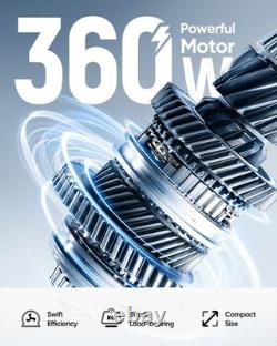 Fauteuil roulant électrique pliable léger de 38 lb, intelligent, tout terrain de 300 lb, approuvé par la FDA