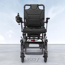 Fauteuil roulant électrique pliable léger de 38 lb, intelligent, tout terrain de 300 lb, approuvé par la FDA