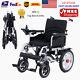 Fauteuil Roulant électrique Pliable Portable à Moteur Rapide Expédition