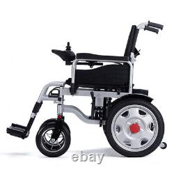 Fauteuil roulant électrique pliable portable à moteur rapide expédition