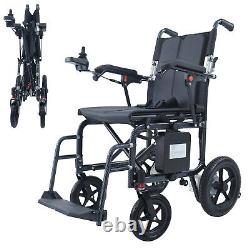 Fauteuil roulant électrique pliable portable léger tout terrain pour les voyages